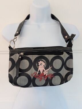 Betty Boop Vintage Y2K Shoulder Bag 2007 Graphic Mini Purse